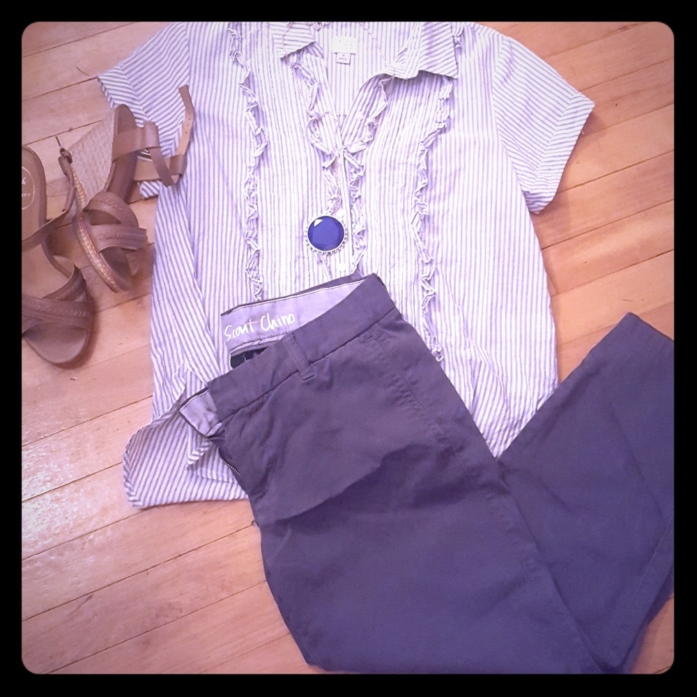 J. Crew City Fit Broken In Scout Chino